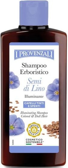 I Provenzali Shampoo Erboristico Ai Semi Di Lino Capelli Tinti E Danneggiati 250 Ml