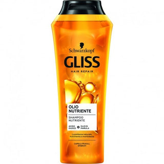 Gliss Champô Óleo Nutritivo Cabelos Frágeis Danificados 250 Ml 