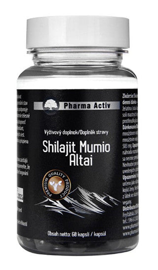 Pharma activ Shilajit Mumio Altai 60 comprimidos