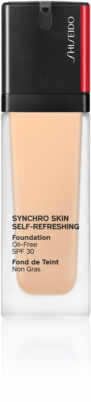 Shiseido Synchro Skin Self-Refreshing Foundation SPF 30 - Långvarig foundation 30 ml 220 Lin