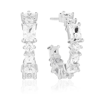 Sif Jakobs Orecchini In Argento Con Zirconi Cubici Ivrea Sj-E12312-Cz