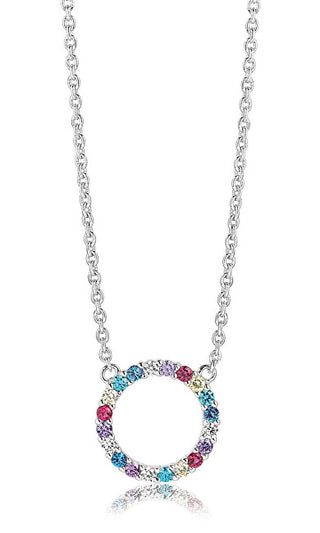 Sif Jakobs Collana In Argento Con Zirconi Cubici Biella Sj-C338(1)-Xcz