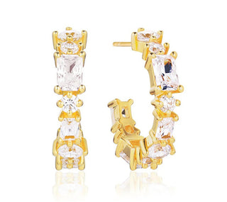 Sif Jakobs Orecchini Placcati Oro Con Zirconi Cubici Ivrea Sj-E12312-Cz-Yg
