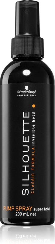 Schwarzkopf Profesjonell Silhouette Pump Spray Sterk Hold Hårspray Refill 200ml