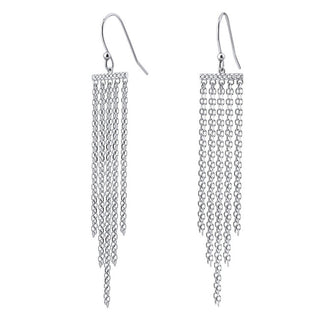 Silvego Orecchini Lunghi In Argento Chiara Jjj0210E1