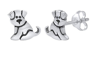 Silvego Orecchini In Argento Giocosi Per Cani Prm11725