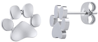 Silvego Orecchini In Acciaio Paws Kmme80721