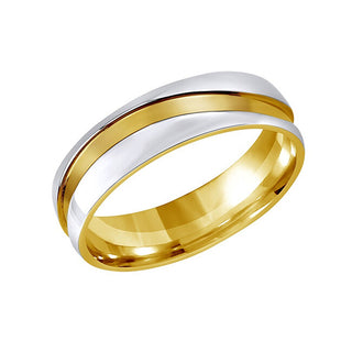 Silvego Steel wedding Anello da uomo MARIAGE RRC2050-M - Circuit: 50 mm