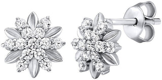 Silvego Orecchini In Argento Alivia Con Swarovski Mw13935A