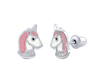 Silvego Orecchini In Argento Baggio Unicorni Dcc056225E