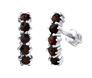Silvego Orecchini In Argento Barno Con Brilliance Zirconia Silvegob380188Segr