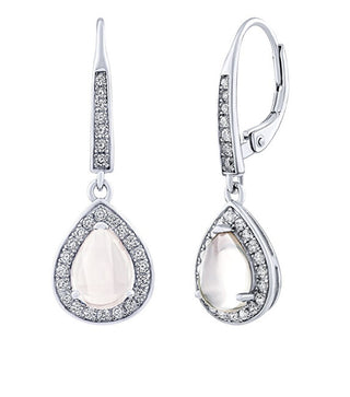 Silvego Orecchini Brisa In Argento Con Vero Oro Rosa E Brilliance Zirconia Jjj1141Ero