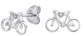 Silvego Silver bicycle bicycle Orecchini MW14247