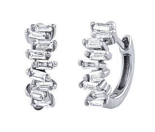 Silvego Orecchini A Cerchio In Argento Bernie Con Zirconi Brillanti Dcc1541Ew