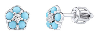 Silvego Orecchini In Argento Fiori Helene Silvegob70528Sbdt