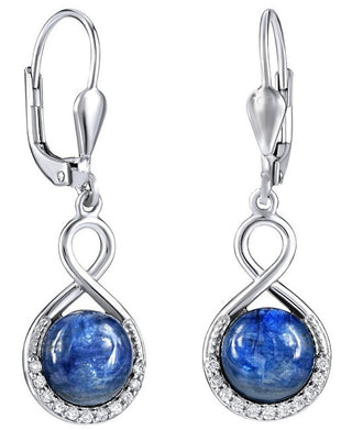 Silvego Orecchini In Argento Con Cianite Naturale Jst14710Ke