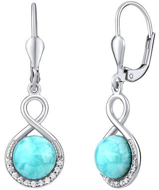 Silvego Orecchini In Argento Con Larimar Naturale Jst14710Lr