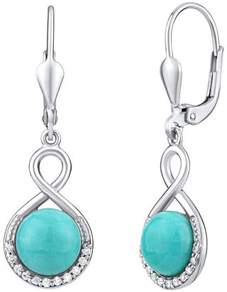 Silvego Orecchini In Argento Con Turchese Naturale Jst14710Tu
