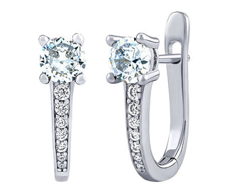 Silvego Orecchini Samba In Argento Con Zirconi Brillanti Dcc01571Ew