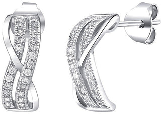 Silvego Orecchini In Argento Con Zirconi Cubici Amabel Jjje0461