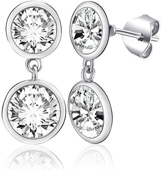 Silvego Orecchini In Argento Con Zirconi Cubici Lucy Jjje830E