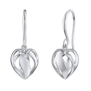Silvego Orecchini A Cuore In Argento Layla Fw15131Ew