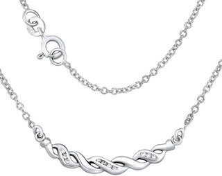 Silvego Silver Necklace Aspen With Zircons Ztj41031 