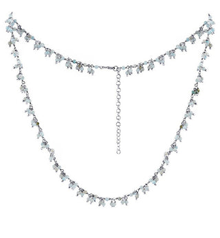 Silvego Collana In Argento Con Autentica Acquamarina Bern Ins1015Naq