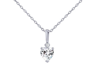 Silvego Collana Aris In Argento Con Cuore E Zirconi Brillanti Prgphp0001Nw