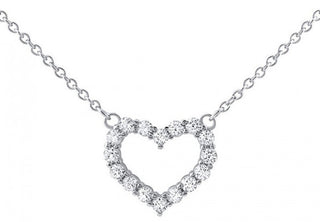 Silvego Collana A Cuore In Argento Con Zirconi Jjjn0685