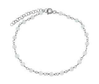Silvego Arika Echtes Silberarmband Mit Mondstein 3 Mm Ins1002Bms 