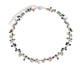 Silvego Bracciale In Argento Con Vera Tormalina Di Berna 3 Mm Ins1014Bmts