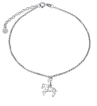 Silvego Bracciale In Argento Con Ciondolo A Forma Di Cavallo Origami Ztjl73512Vsw