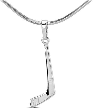 Silvego Silver Hockey Stick Shaped Pendant Silvegob10340Zt 