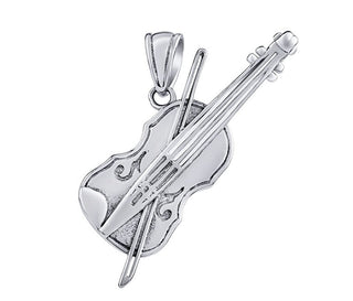 Silvego Silver Vivaldi violin Ciondolo JJJ2183P