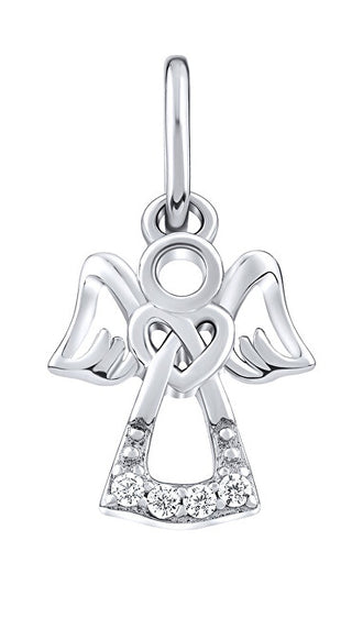 Silvego Ciondolo In Argento Con Zirconi Trasparenti Angelo Mw2233P