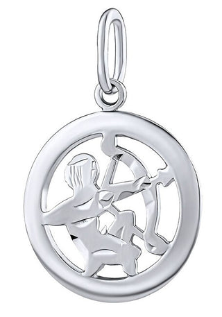 Silvego Ciondolo In Argento Segno Zodiacale Sagittario - Rotondo Silvegob10283S12