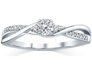 Silvego Anello In Argento Con Cristalli Swarovski Fnjr085Sw - Circuito: 54 Mm