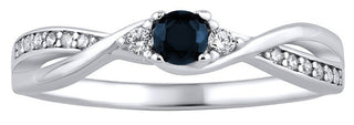 Silvego Silver Anello con real natural sapphire JJJR1100SAP - Circonferenza: 62 mm