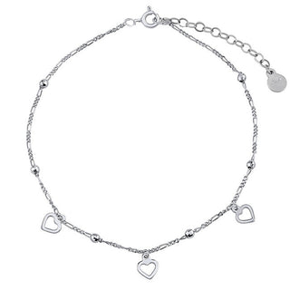 Silvego Catena Per Gamba Vanessa In Argento Con Cuori E Palline Zt71255A