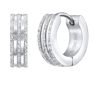 Silvego Original steel rings Orecchini KMM89672