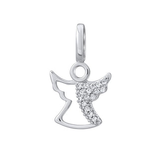 Silvego Ciondolo Angelo In Argento Scintillante Con Zirconi Iris Fw9292