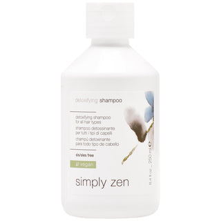 Simply Zen Detoxifying Shampoo - shampoo detergente per il cuoio capelluto, 250 ml