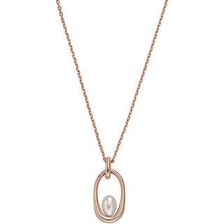 Skagen Collana In Bronzo Senza Tempo Con Perla Agnethe Skj1749791