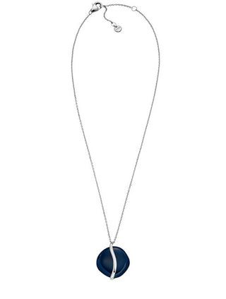 Skagen Collana Originale In Acciaio Con Pendente In Vetro Sea Glass Skj1809040