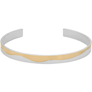 Skagen Bracciale Bicolore In Acciaio Massiccio Kariana Skj1704998 - Lunghezza: 17 Cm