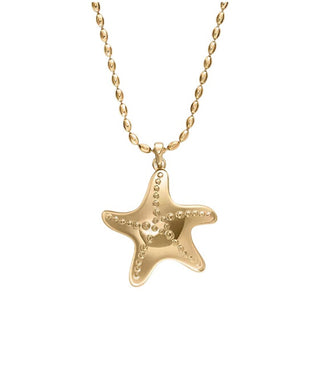Skagen Gold-plated Collana Starfish Moderne Ikon SKJ1899710