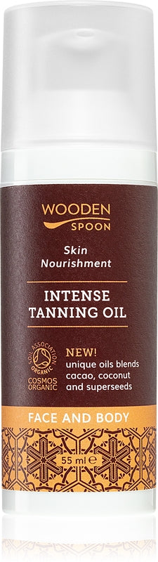 WoodenSpoon nourishing body oil for intense tanning 50 ml