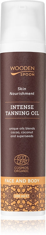 WoodenSpoon nourishing body oil for intense tanning 100 ml