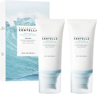 Skin1004 Set Regalo Protezione Solare Spf 50+ Centella Del Madagascar (Siero Solare Hyalu-Cica Water-Fit)